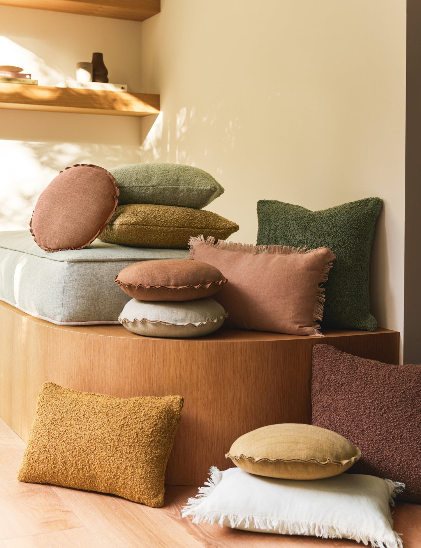 Oreiller en lin Kimber