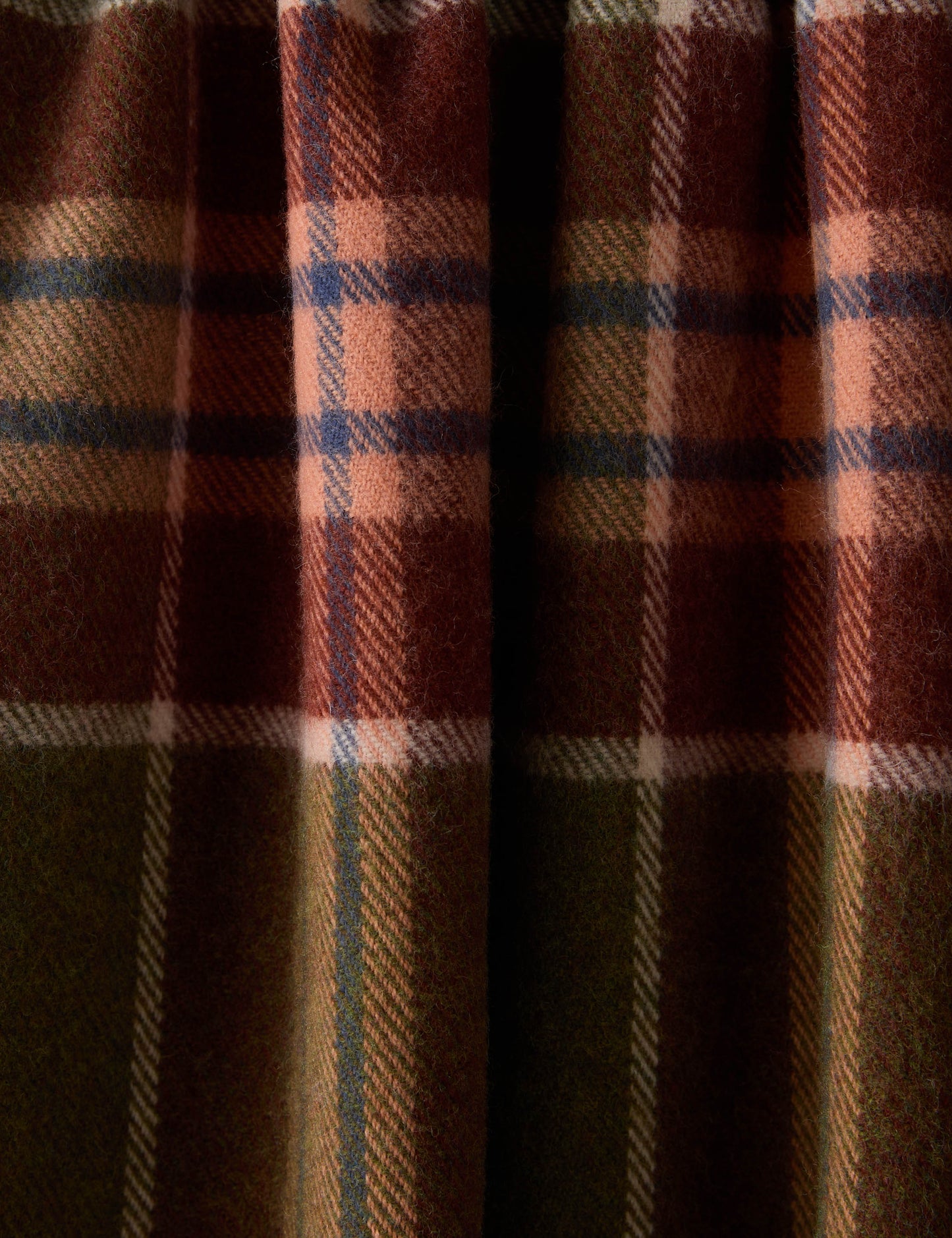 Plaid en laine d'agneau Holm