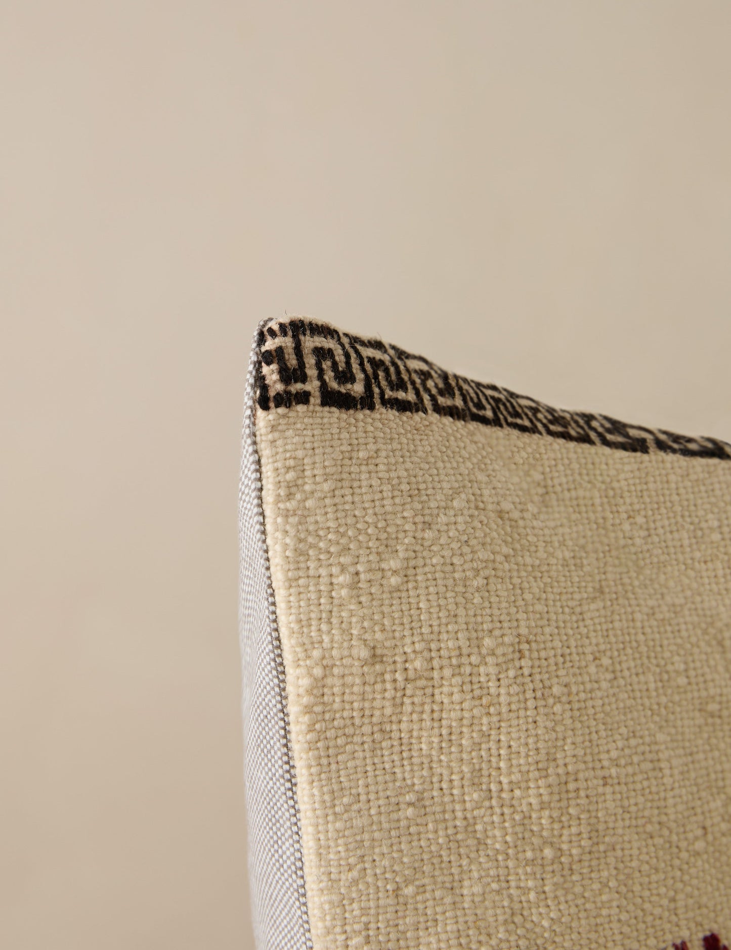 Coussin lombaire vintage n° 233, 16 x 24