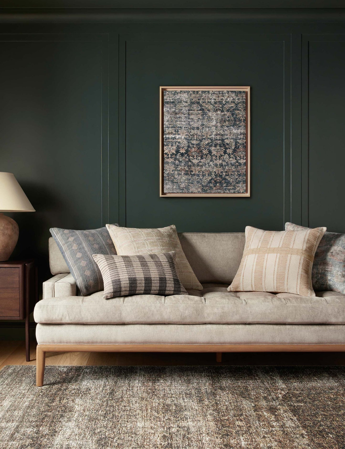 Coussin Pacifica par Amber Lewis x Loloi