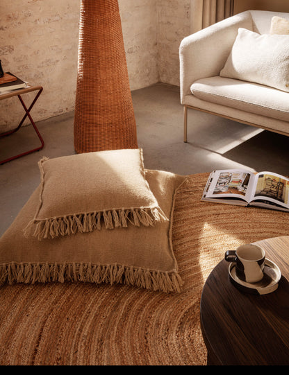 Coussin à franges Kelim de Ferm Living