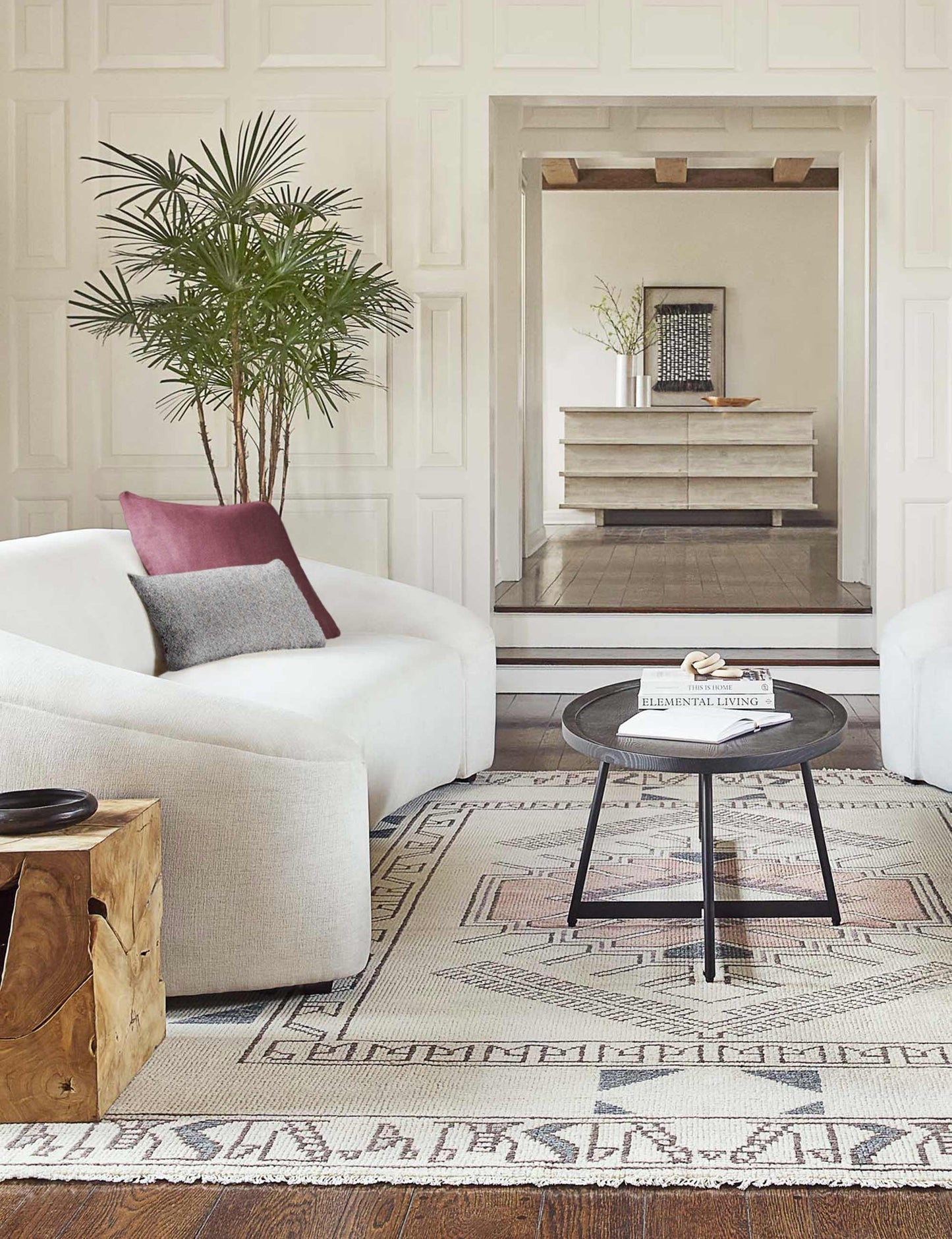 Oreiller en lin Ines