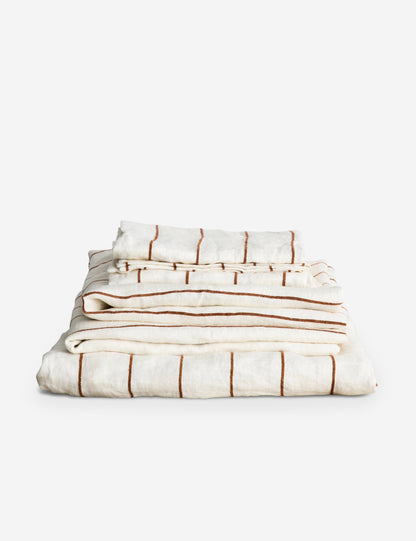 Ensemble de draps en lin européen de Cultiver