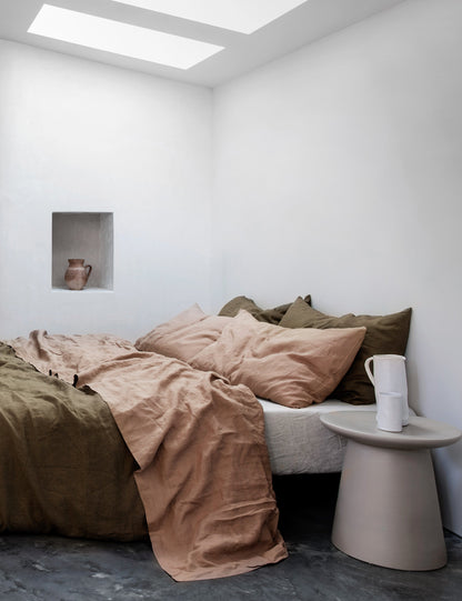 Taies d'oreiller en lin européen (lot de 2) de Cultiver