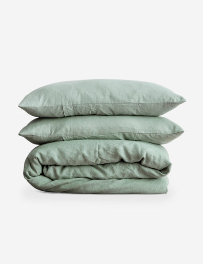 Parure de lit en lin européen de Cultiver