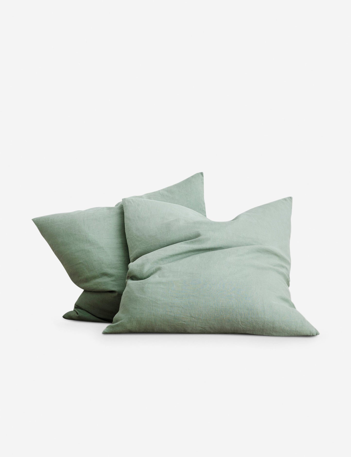 Taies d'oreiller européennes en lin (lot de 2) de Cultiver