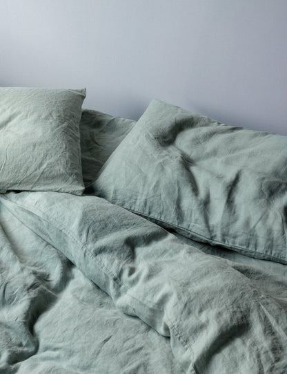 Taies d'oreiller en lin européen (lot de 2) de Cultiver