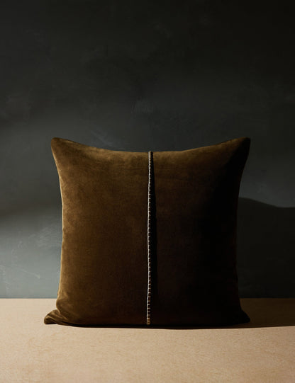 Oreiller en velours Caddie