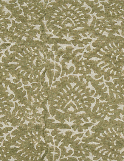 Oreiller en lin caramel