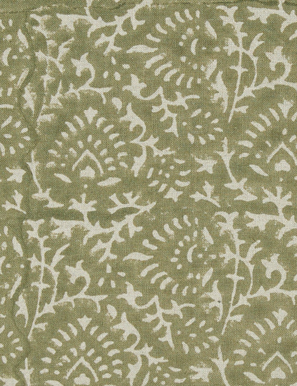 Oreiller en lin caramel