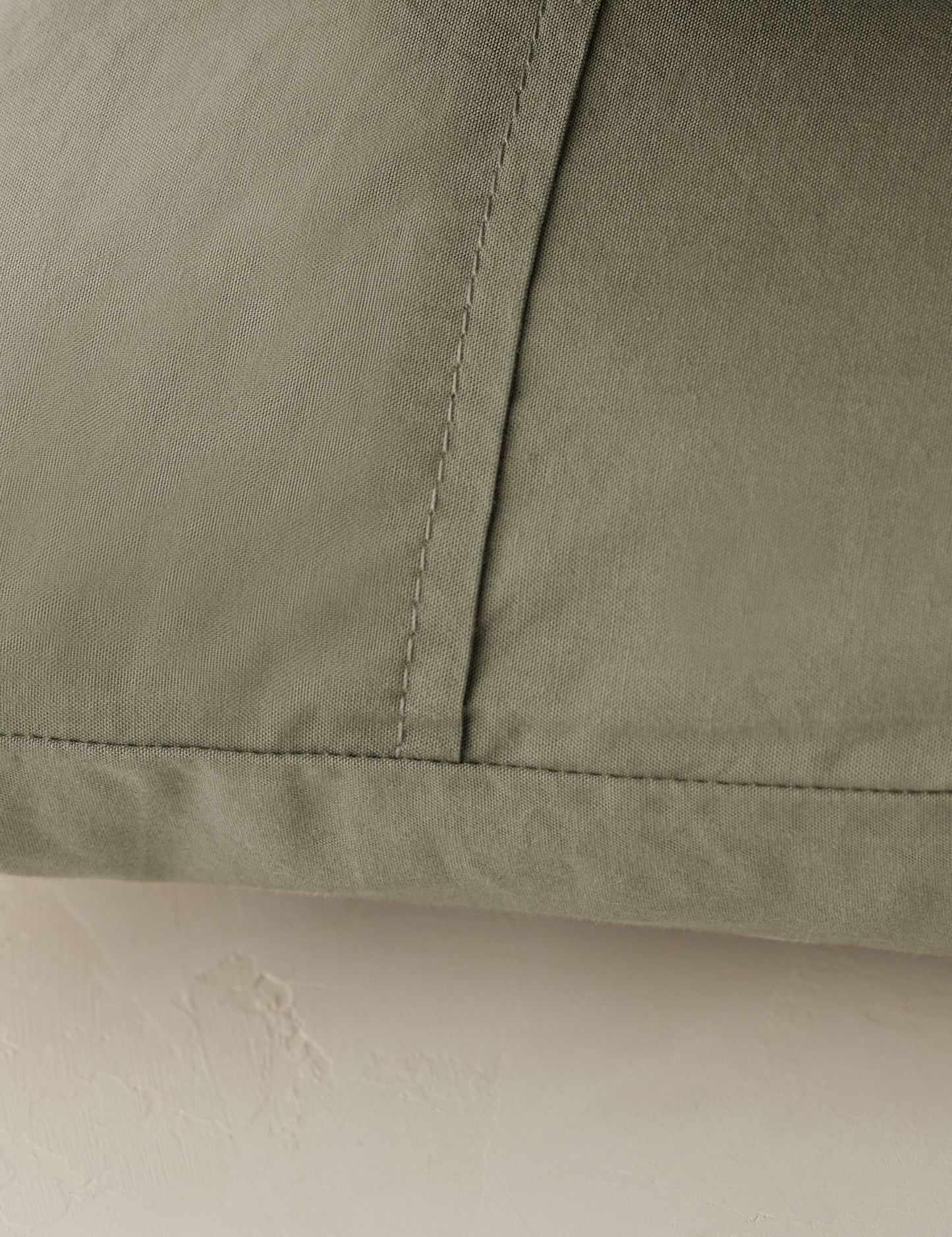 Taies d'oreiller Juna en percale lavée (lot de 2)