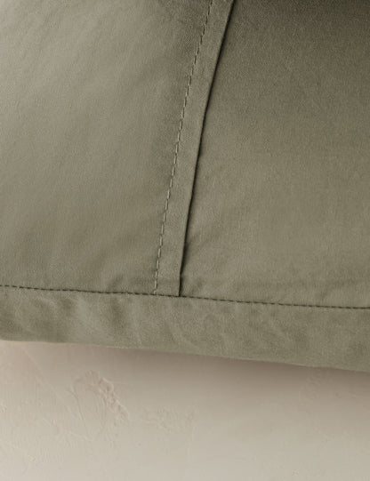 Taies d'oreiller Juna en percale lavée (lot de 2)