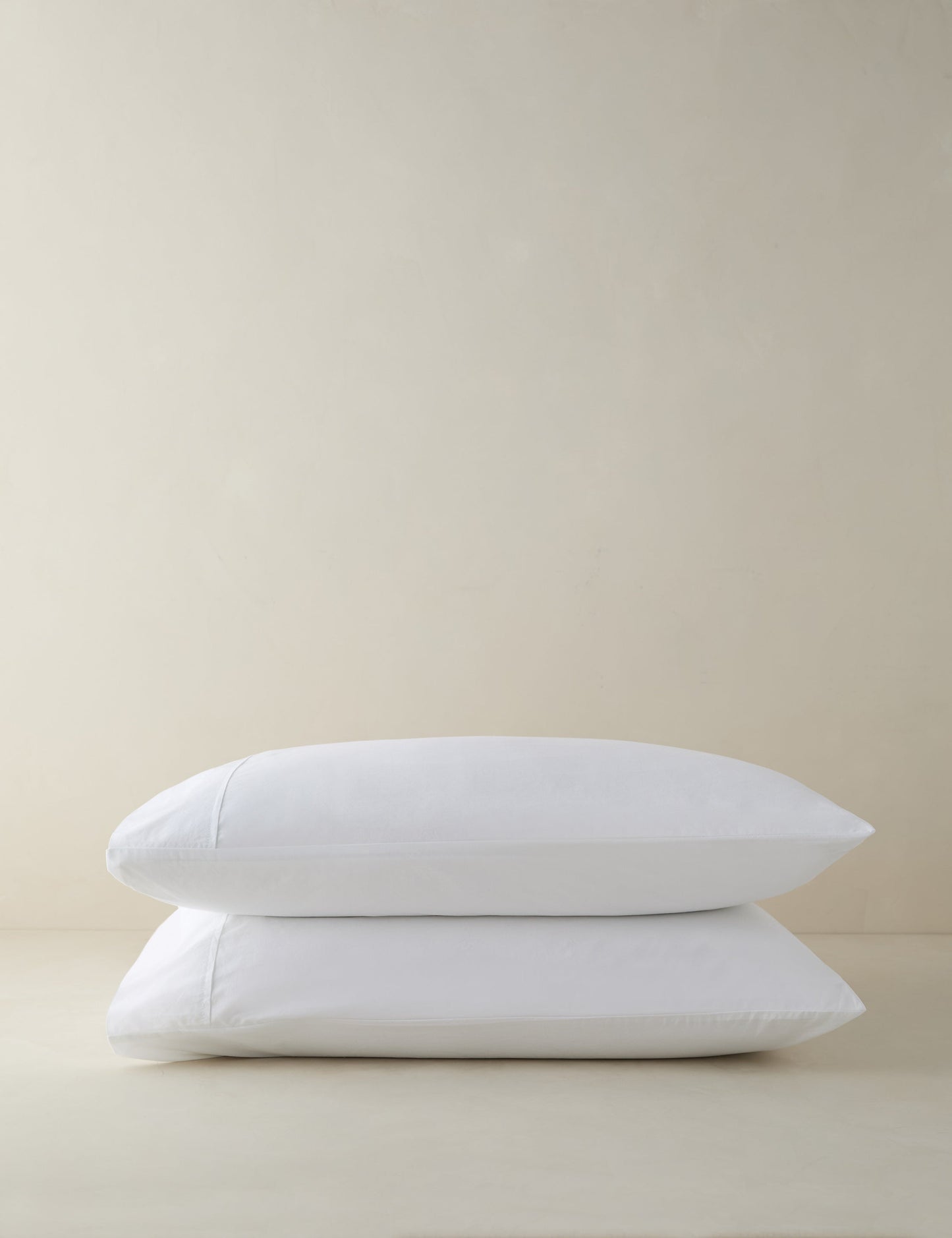 Taies d'oreiller Juna en percale lavée (lot de 2)