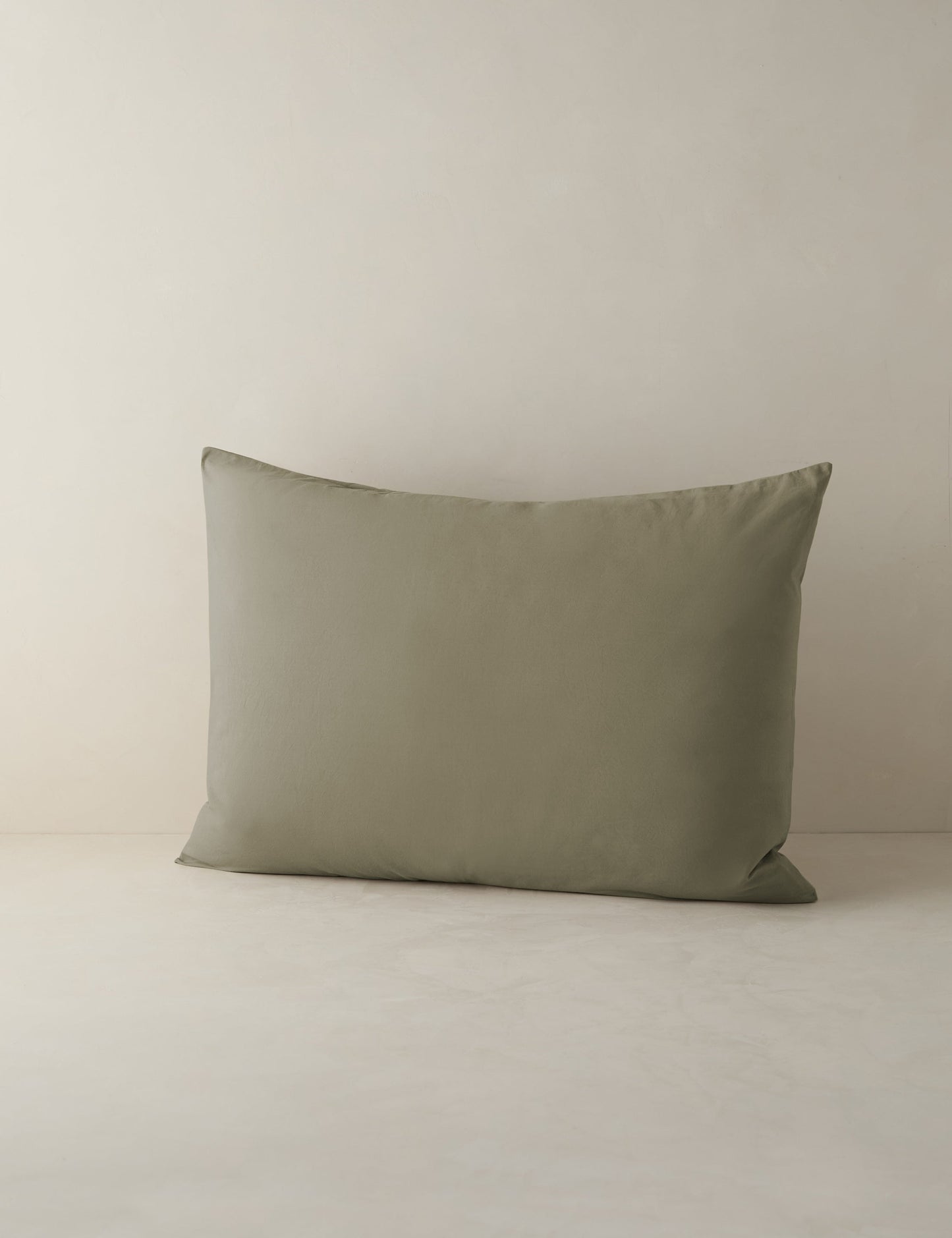 Taie d'oreiller Juna en percale lavée