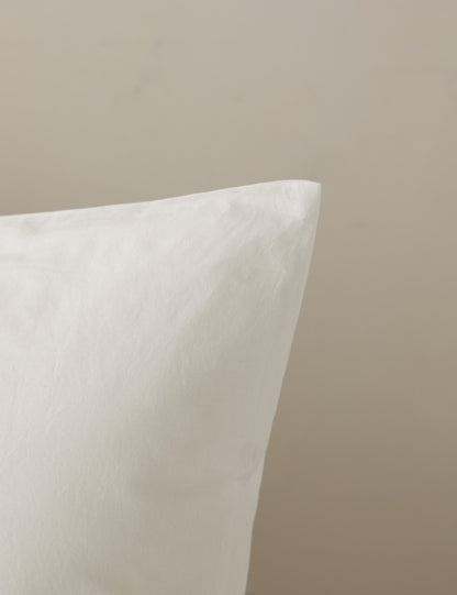 Taie d'oreiller Juna en percale lavée