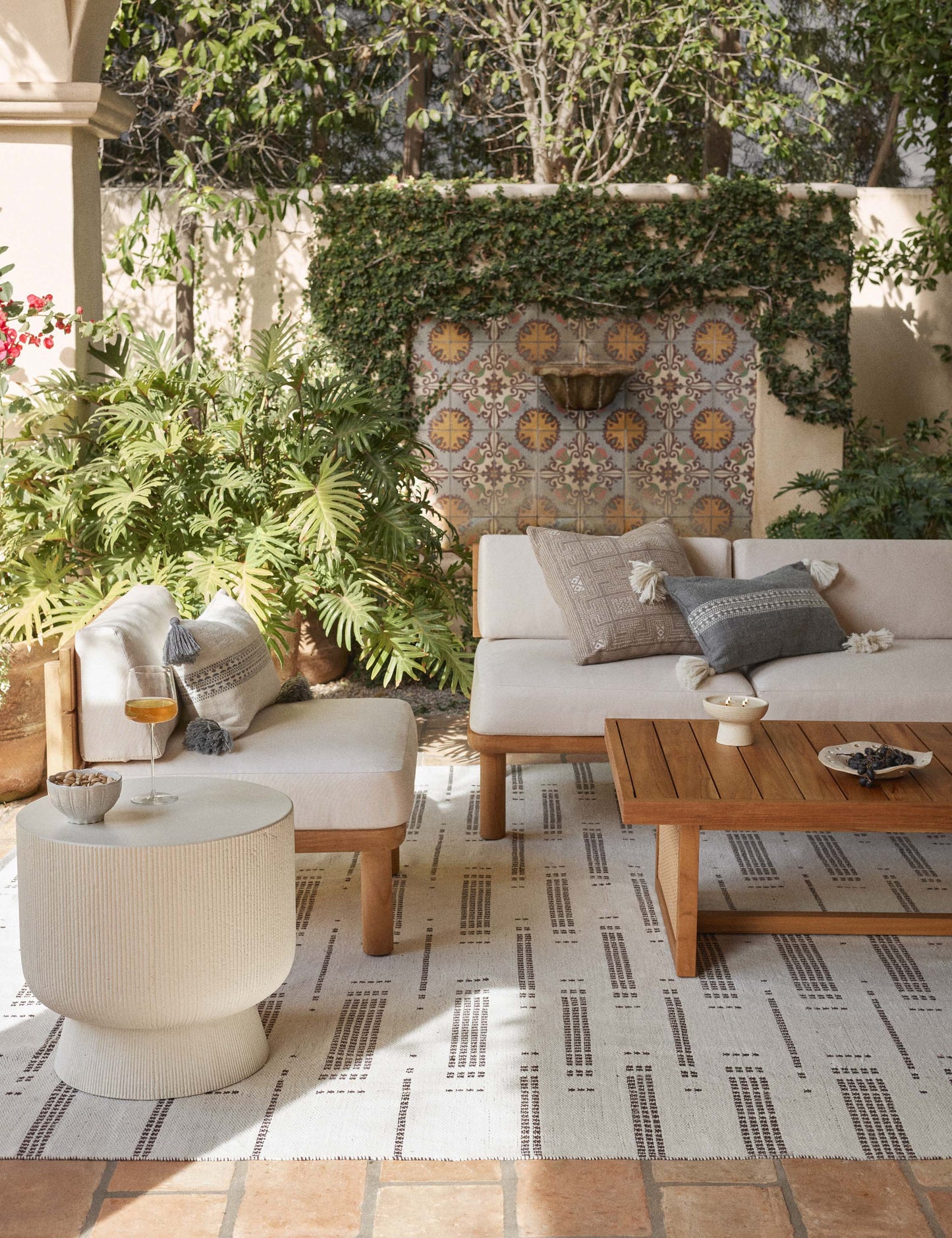 Oreiller d'intérieur/extérieur Marchesa