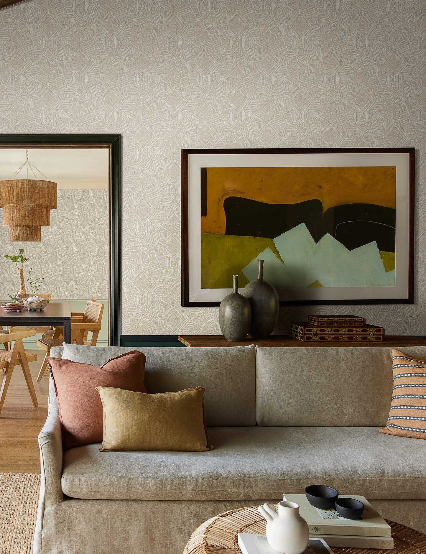 Coussin Kombulcha de Bolé Road Textiles