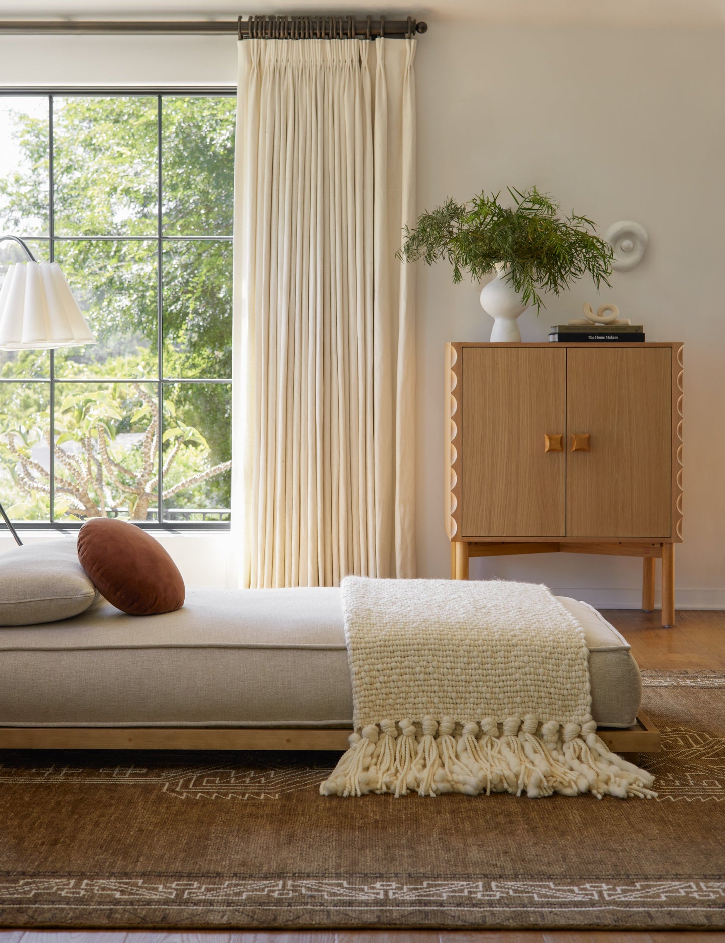 Plaid tissé à la main Olema