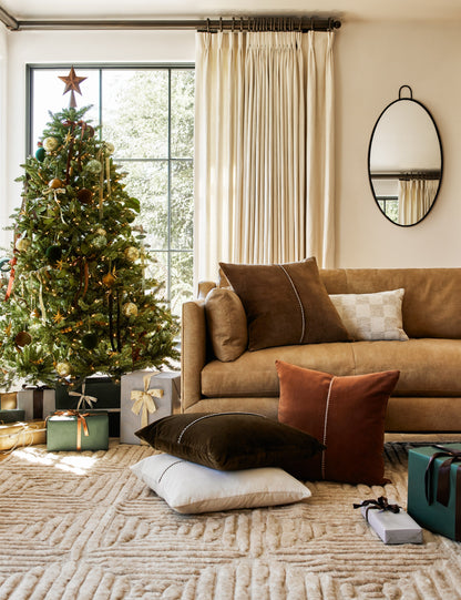 Oreiller en velours Caddie