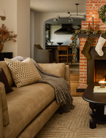 Plaid tissé à la main Olema