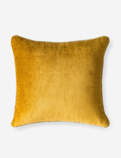 Oreiller à rayures en velours Borroto