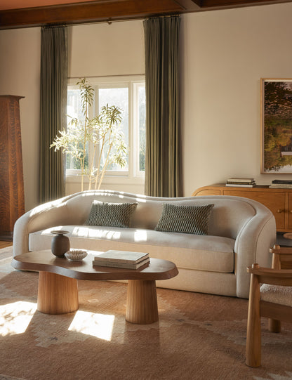 Oreiller en velours Allegra par Scalamandre