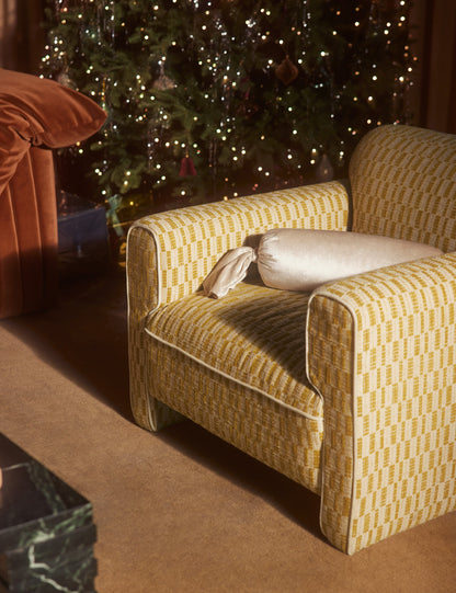 Coussin en velours Brandis