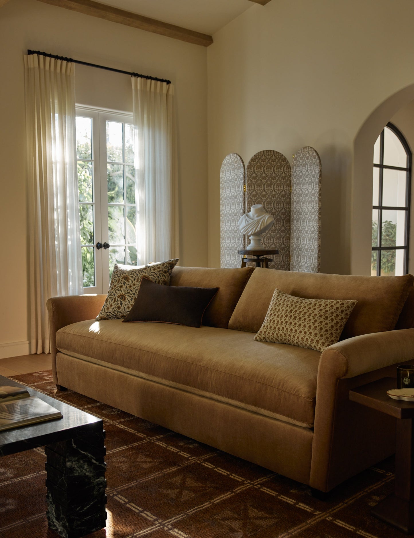 Oreiller en lin de mai