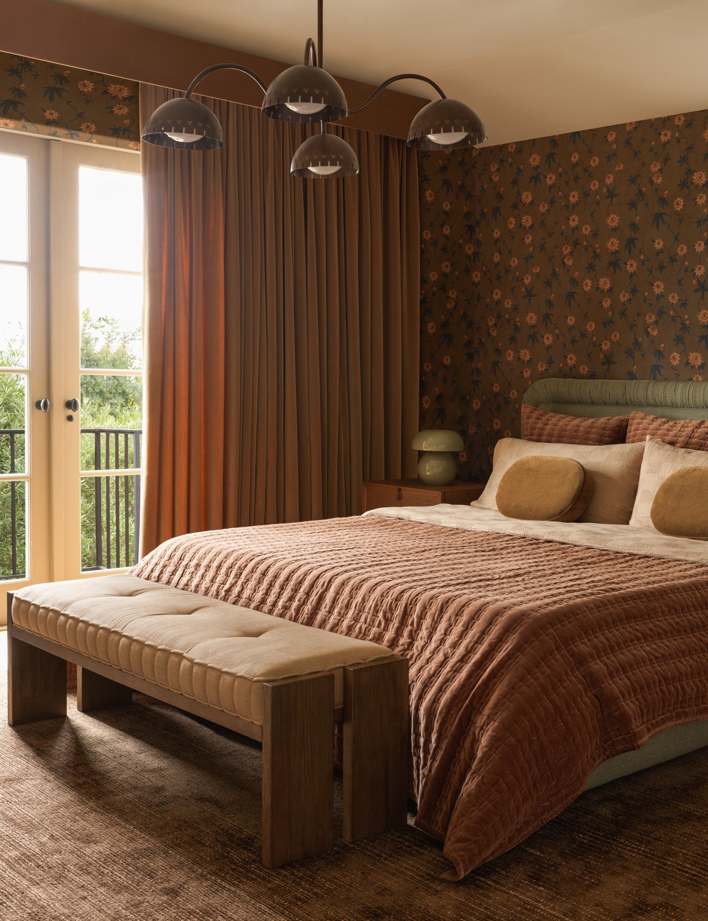 Couette en velours Anderson