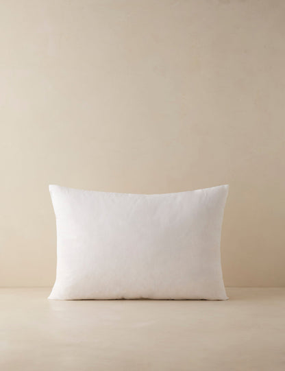 Garniture de coussin décoratif en plumes et duvet