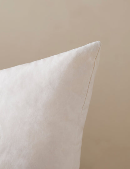 Garniture de coussin décoratif en plumes et duvet