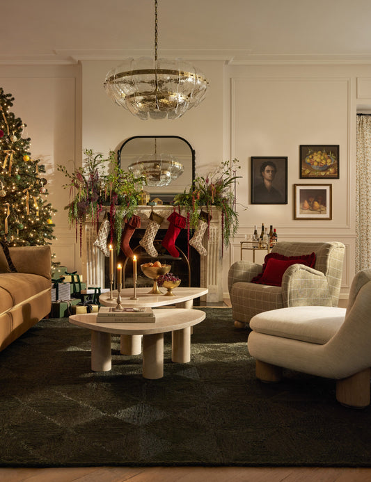 Oreiller en velours Mauree