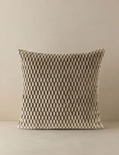 Oreiller en velours Allegra par Scalamandre