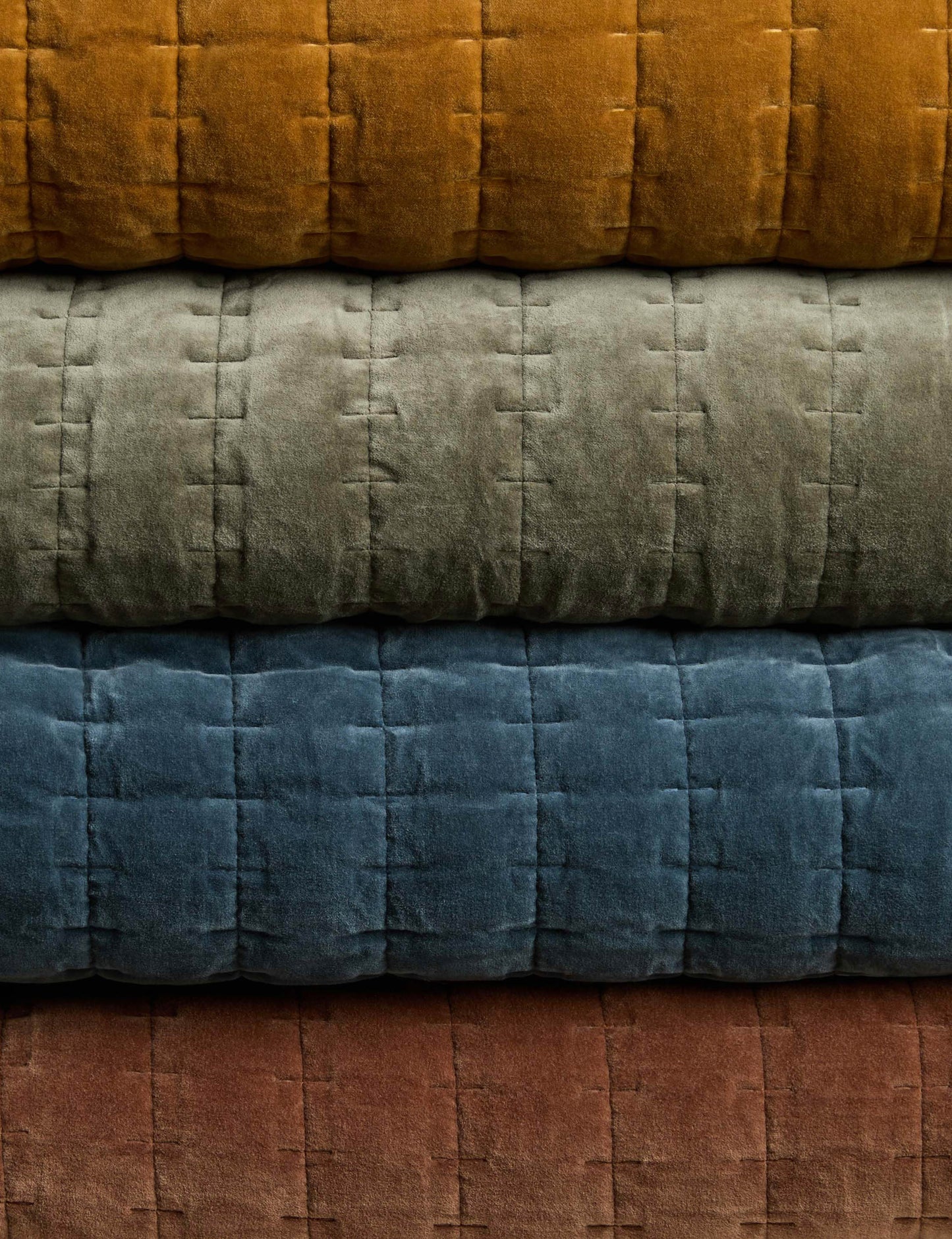 Couette en velours Anderson