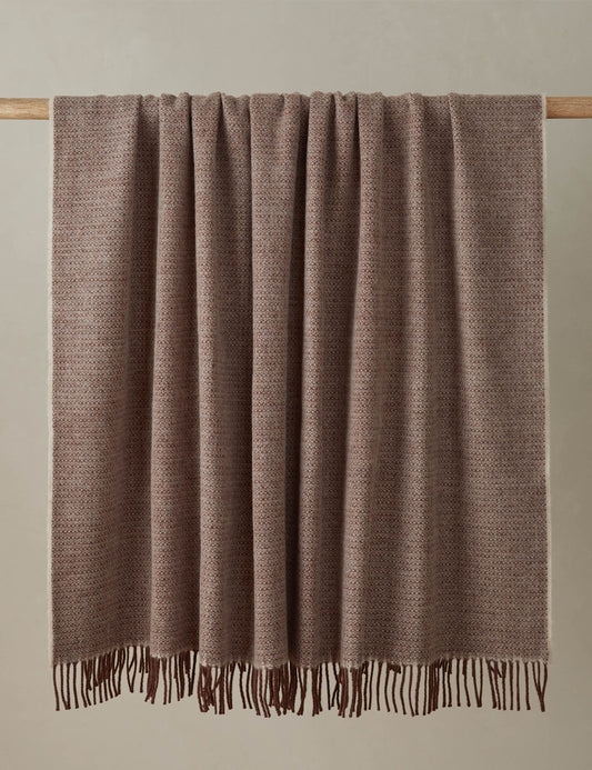 Plaid en laine d'agneau Beaumont