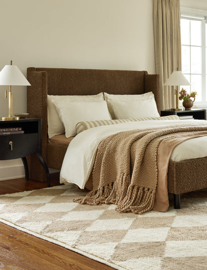 Plaid tissé à la main Olema