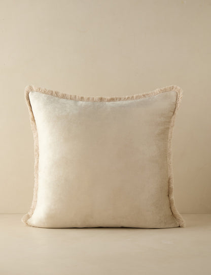 Coussin en velours Brandis