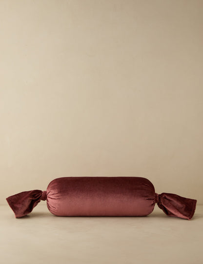 Coussin en velours Brandis