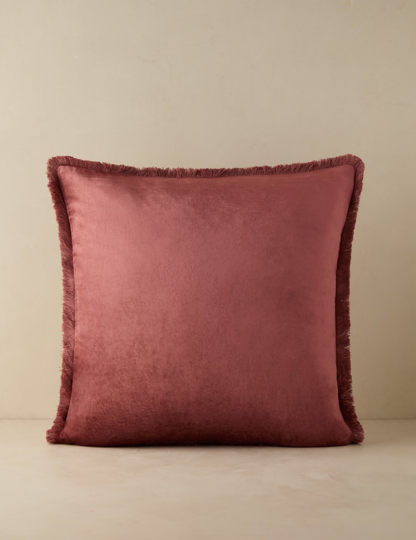 Coussin en velours Brandis