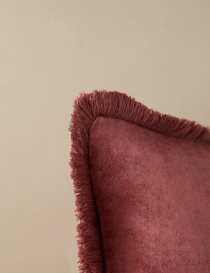 Coussin en velours Brandis