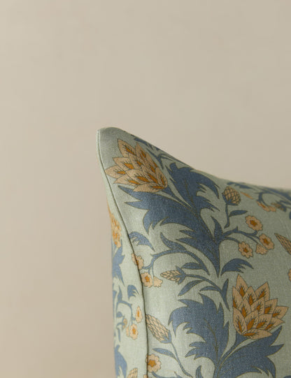 Oreiller en lin et coton Catesby