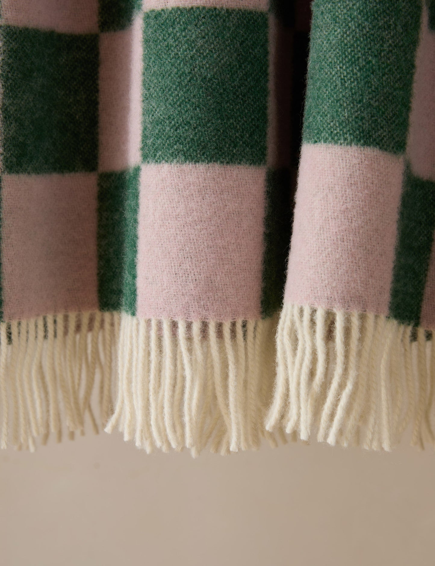 Plaid à carreaux de Maison Deux