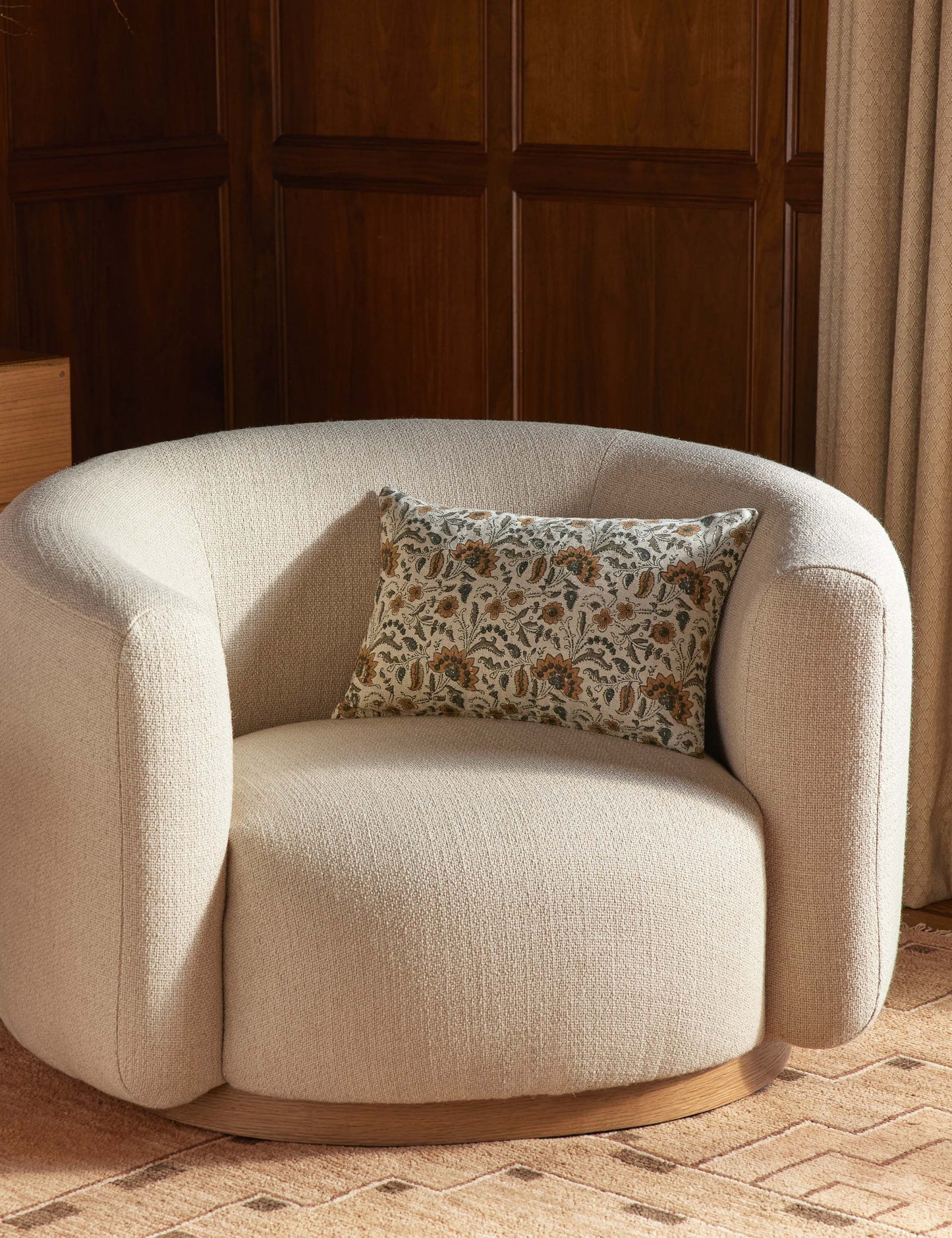 Oreiller en lin Eames