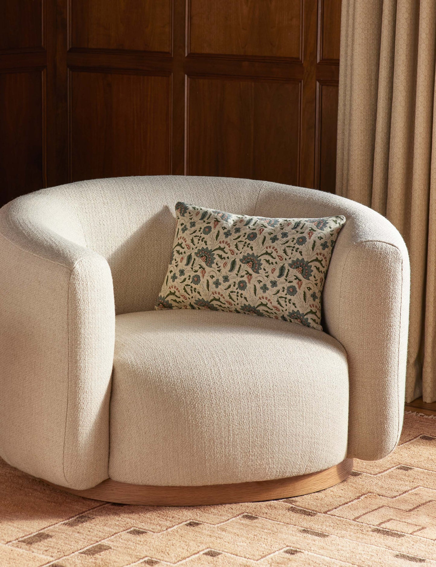 Oreiller en lin Eames