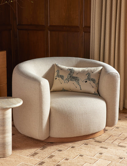 Oreiller Petite Zèbres par Scalamandre