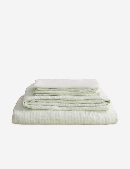 Ensemble de draps en lin européen de Cultiver