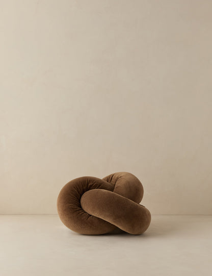 Oreiller en velours Dewey