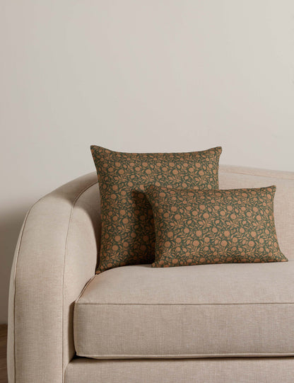 Oreiller en lin et coton Fransen