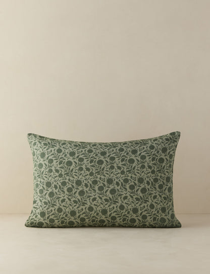 Oreiller en lin et coton Fransen