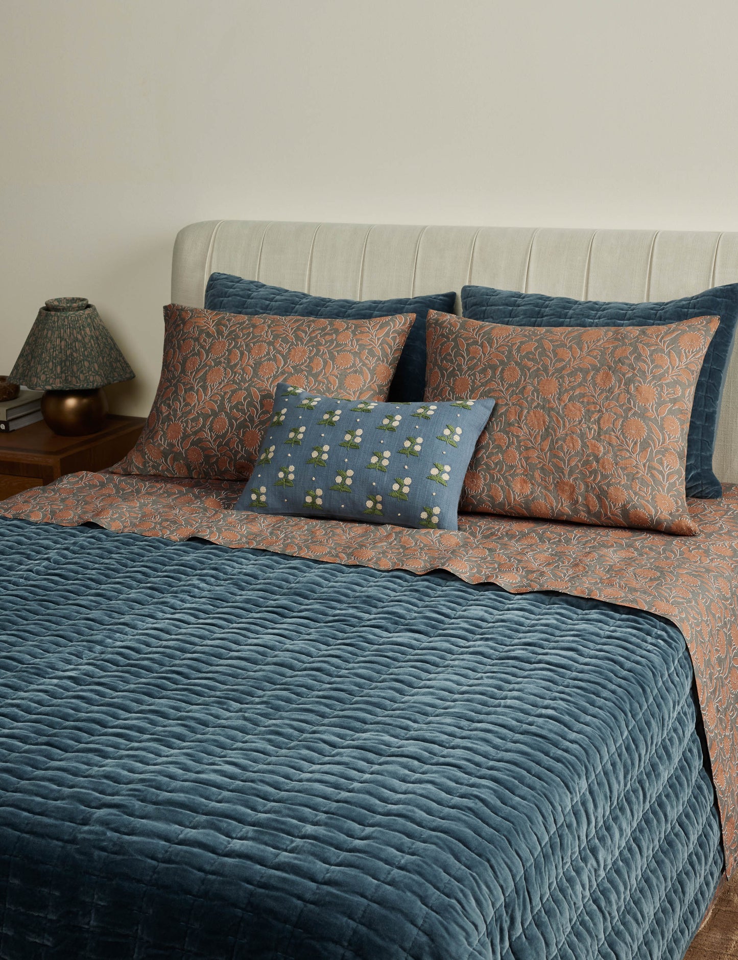 Ensemble de draps en coton et lin Fransen